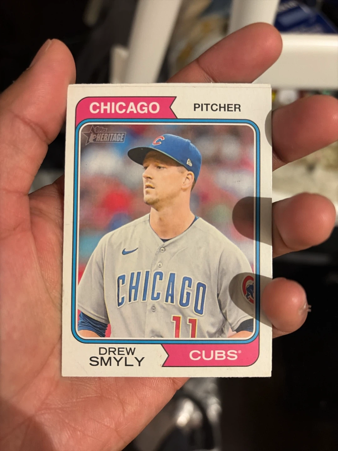 2023 Topps Heritage Drew Smyly Baseball Card
