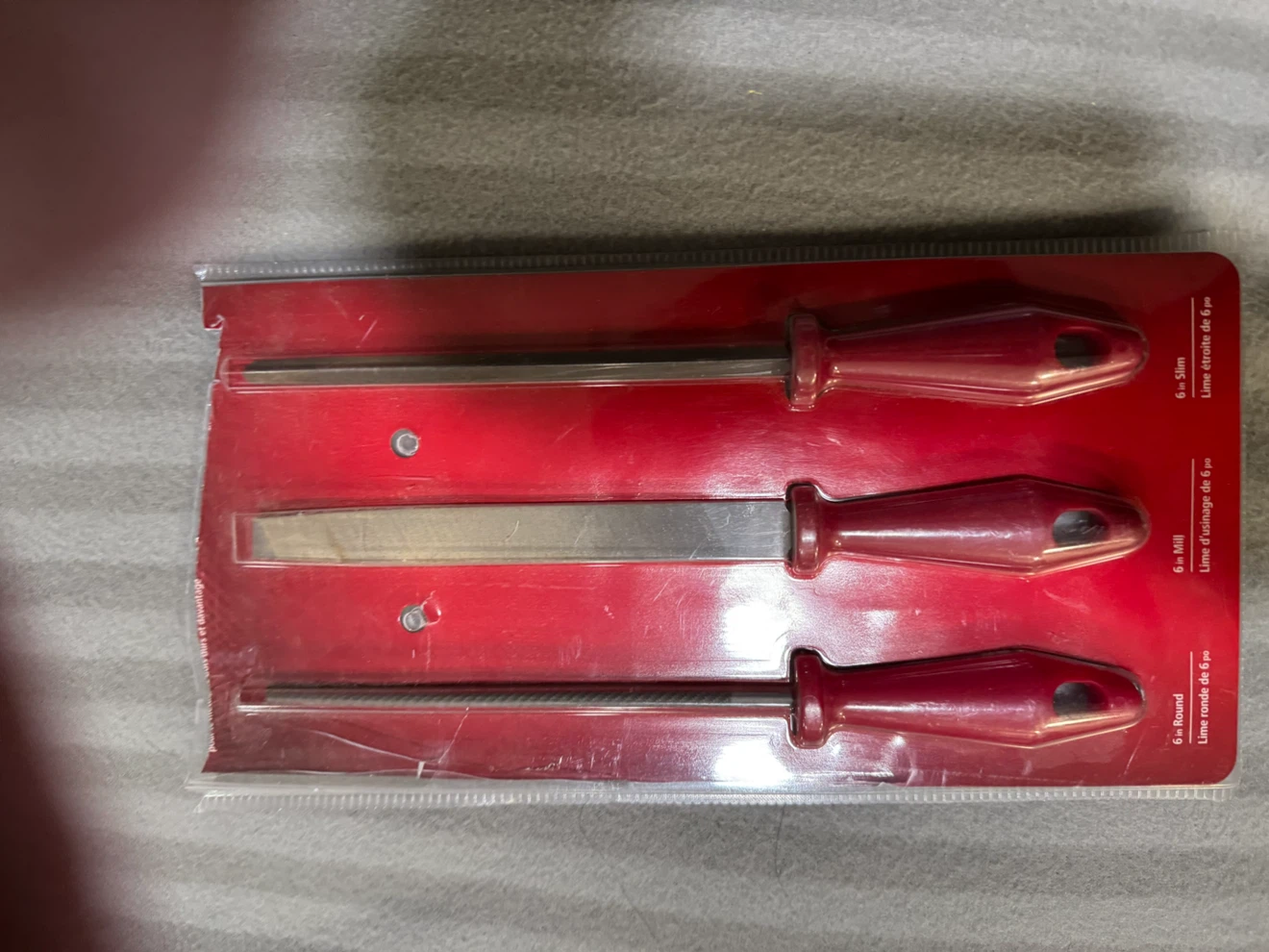 Set of 3 Files - 6 Inch