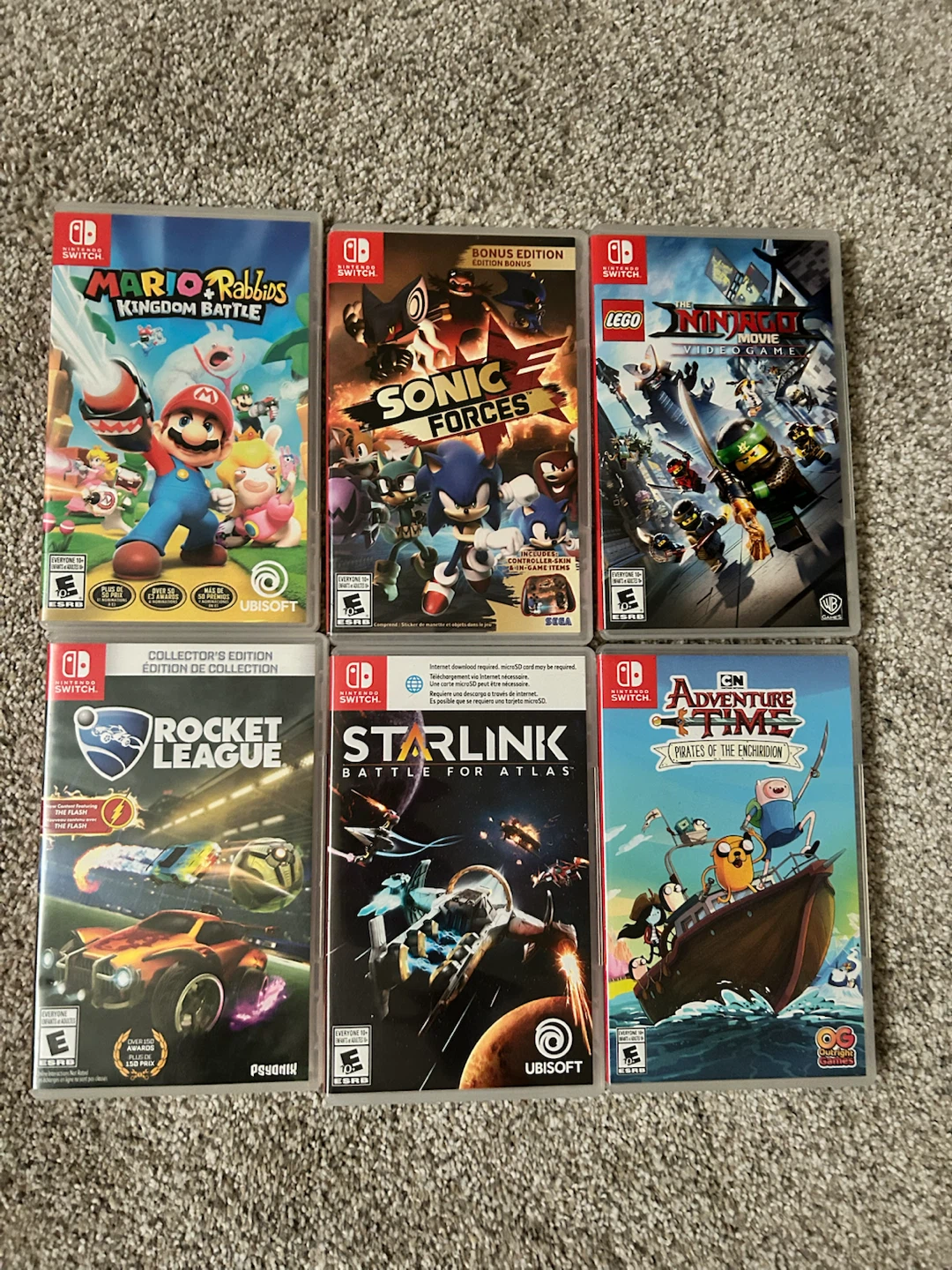 Nintendo Switch Games 40.00 each obo