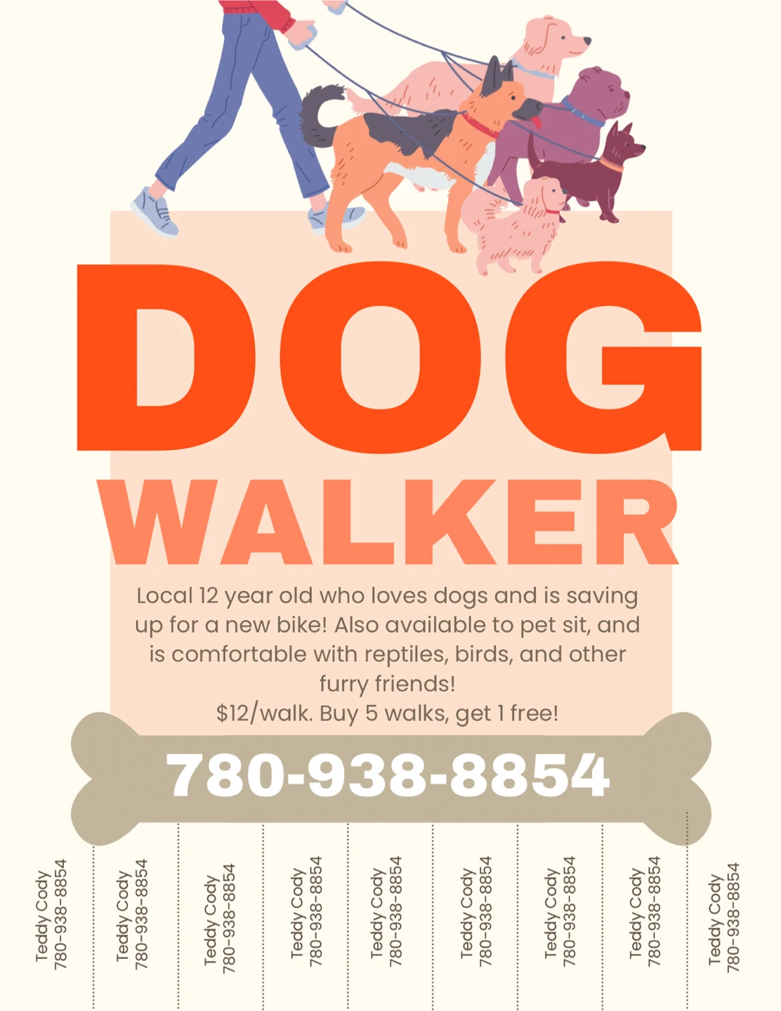 Dog Walker Service - Teddy Cody