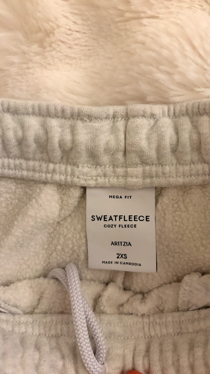 ARITZIA MEGA FIT COZY FLEECE Sweatpants Size 2XS - photo 2