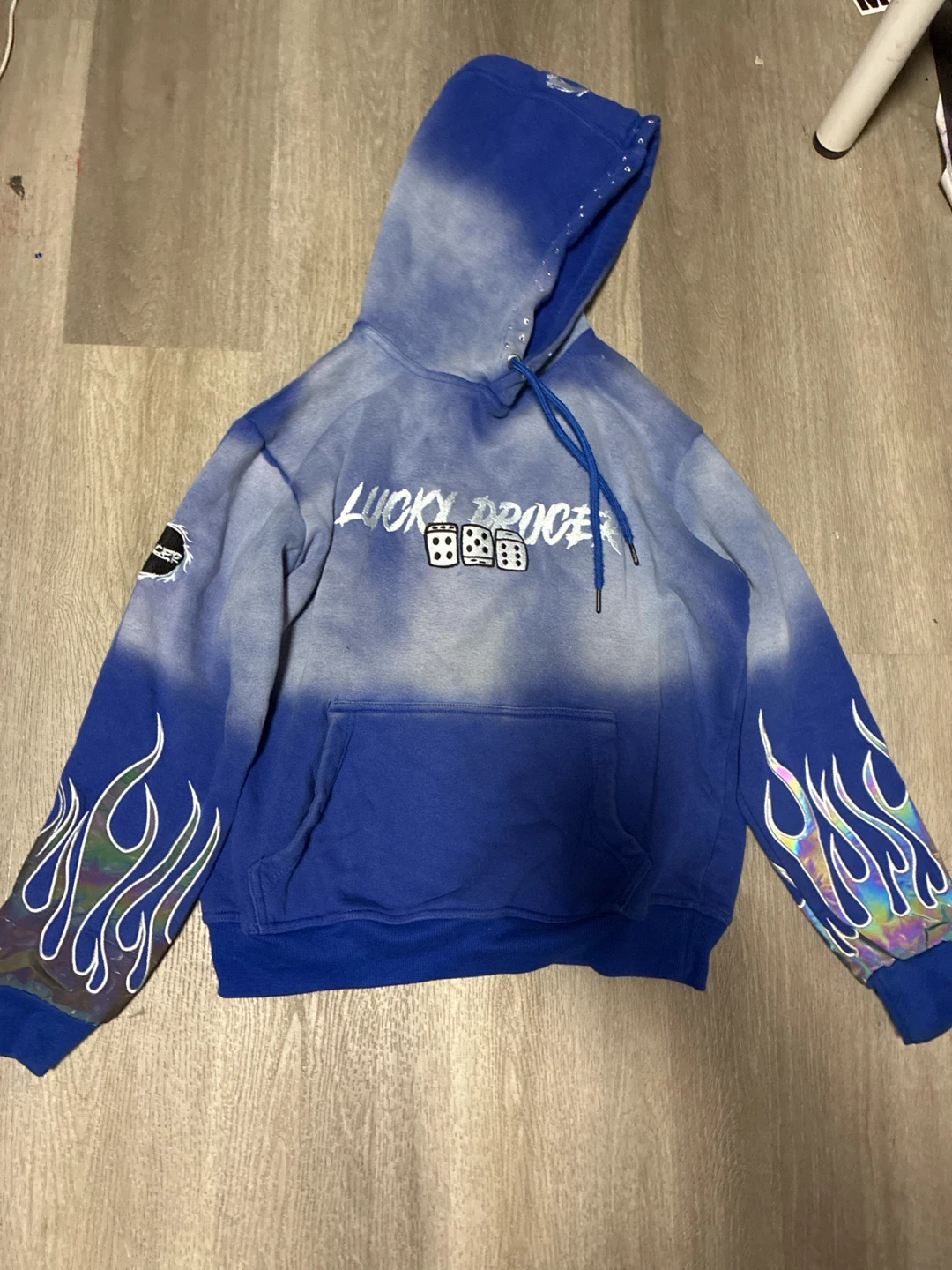 DROCER Canada Blue Tie-Dye Hoodie and Joggers Set Size S - photo 4