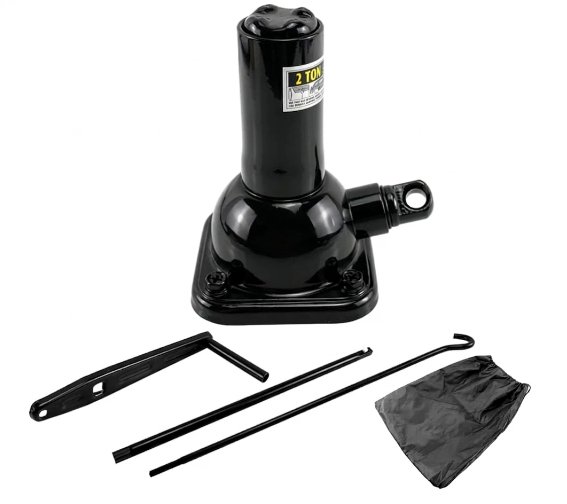 2 Ton Spiral Jack Stand Combo 7.08"-15.35" Lift