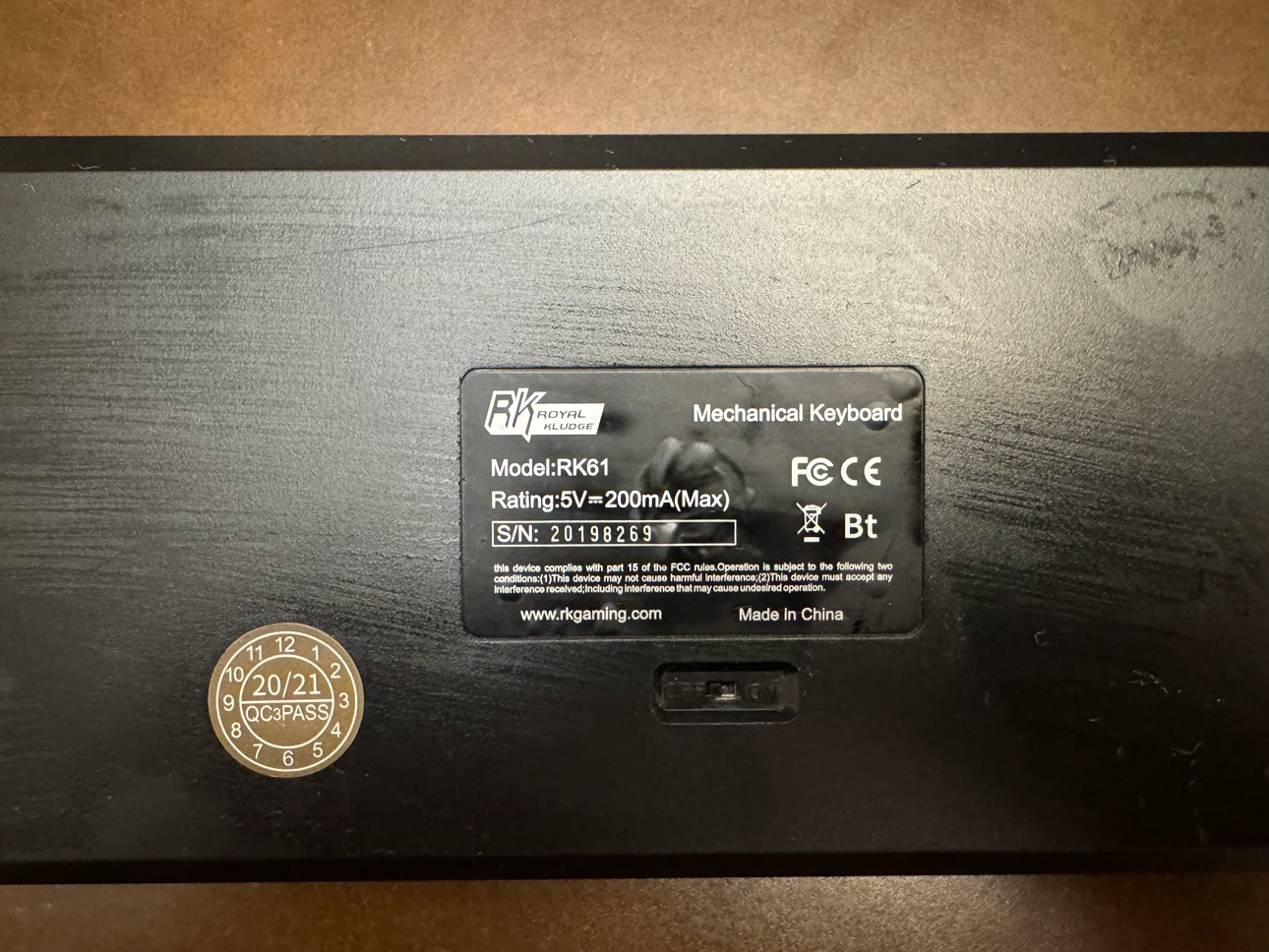 Royal Kludge RK61 Mechanical Keyboard - photo 2