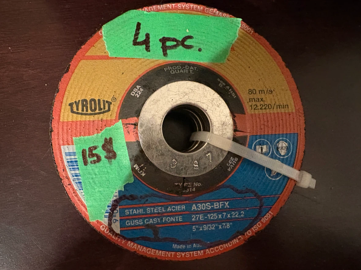 Assorted Brand New Grinding and Sanding Discs - photo 2