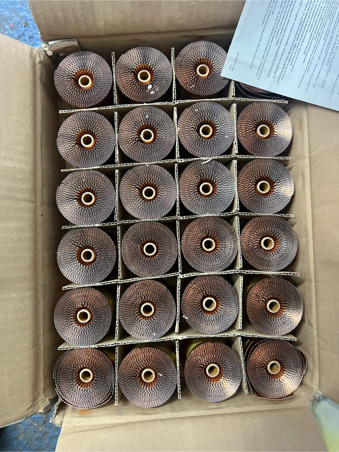 Spotnails CCRR1-5/8 Staple Rolls - 1M X 24 Rolls/CTN