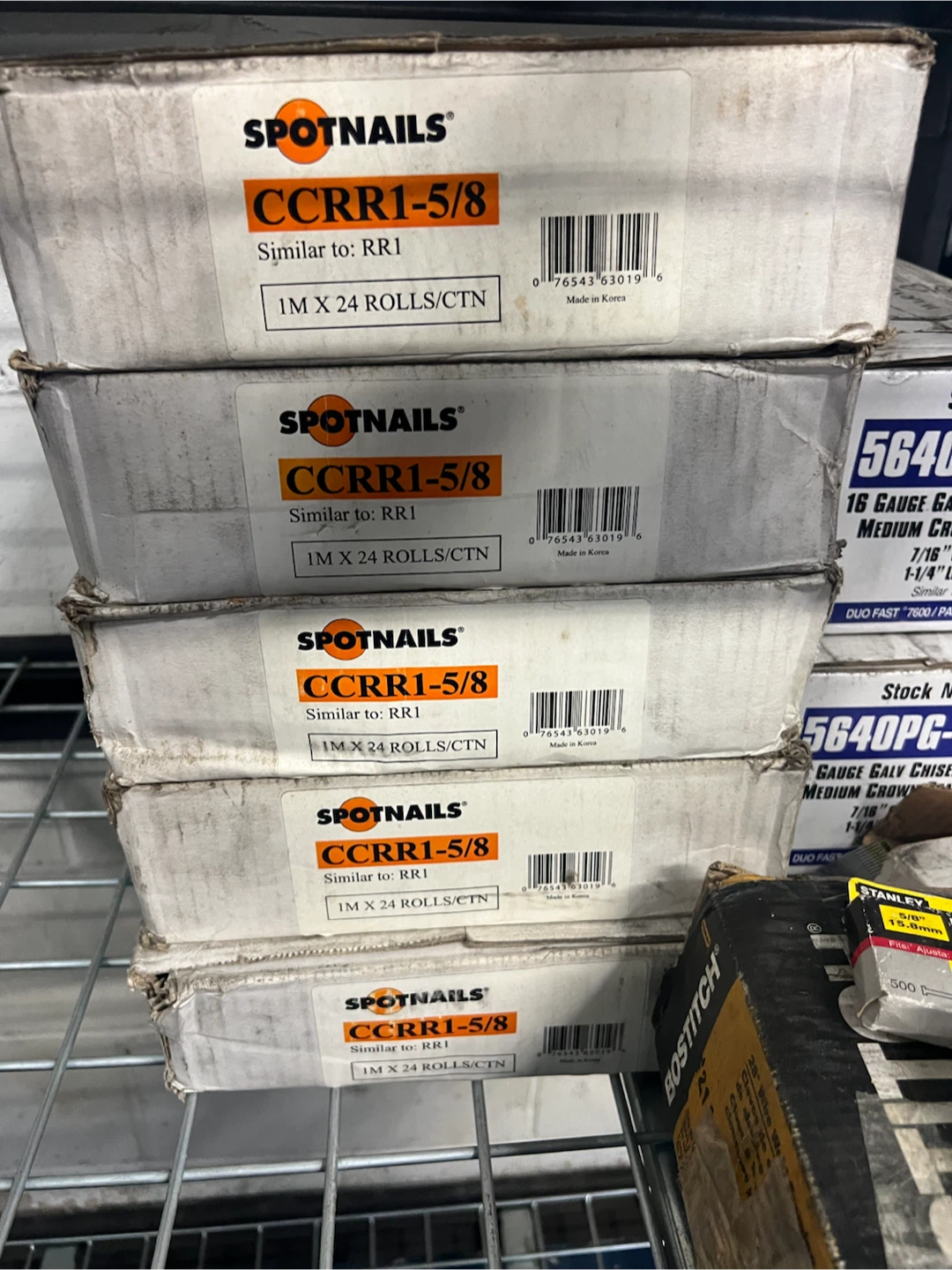 Spotnails CCRR1-5/8 Staple Rolls - 1M X 24 Rolls/CTN - photo 5