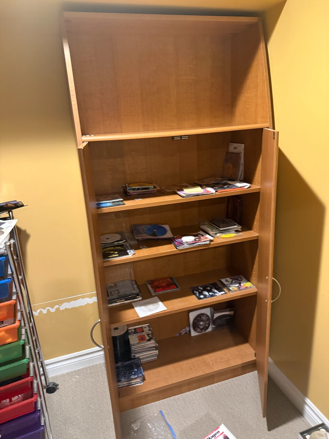 Wooden Storage Cabinet/Bookshelf - photo 2