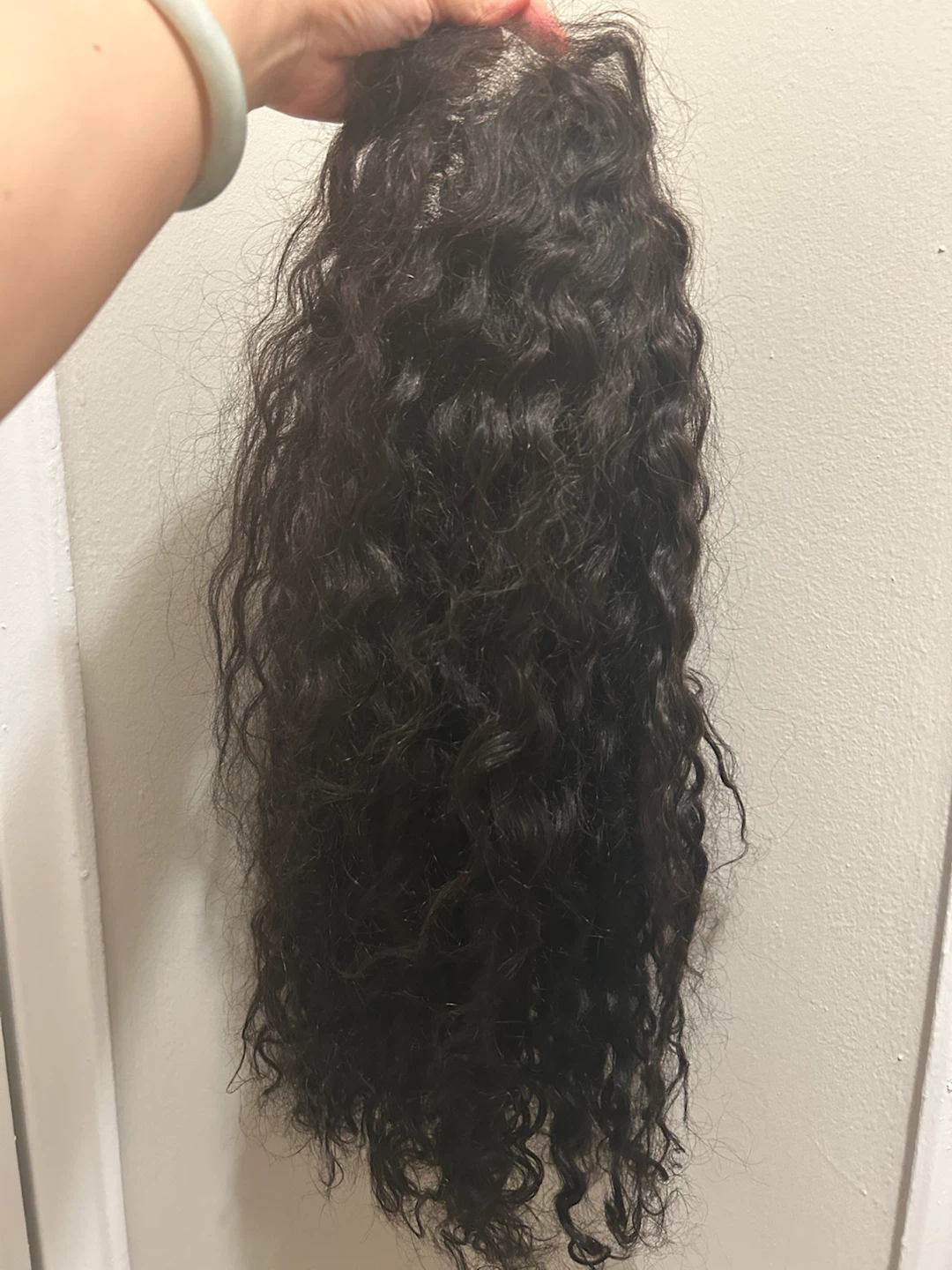 Brand New 22"  Wig - Water Wave (300% Density Human Hair) - photo 2
