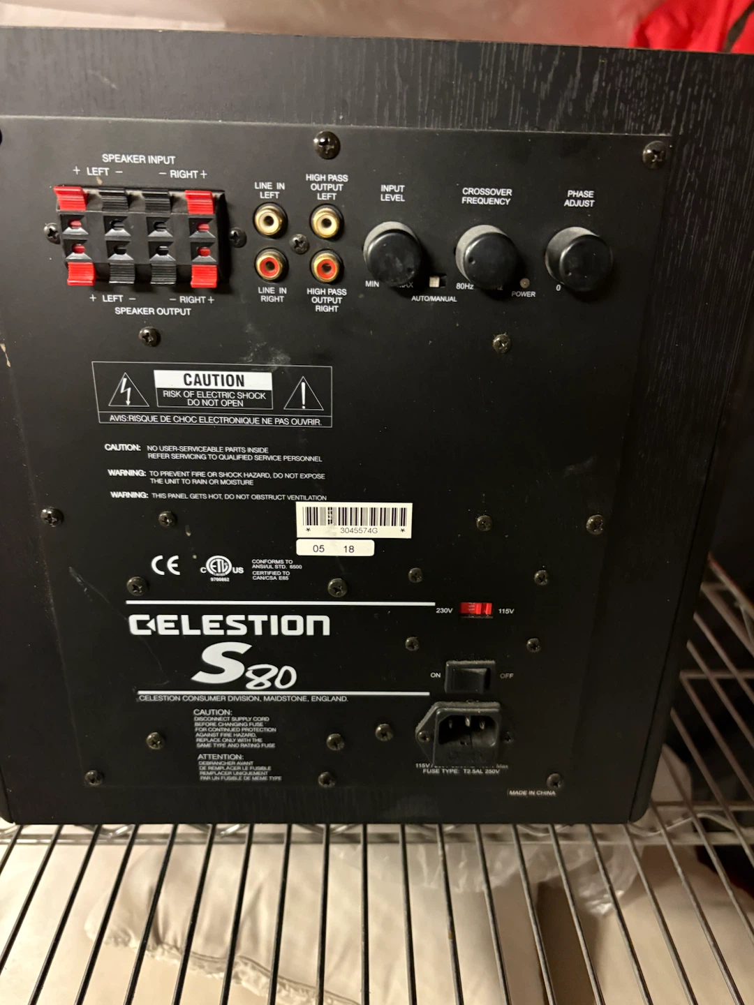 Celestion S80 Subwoofer - photo 2
