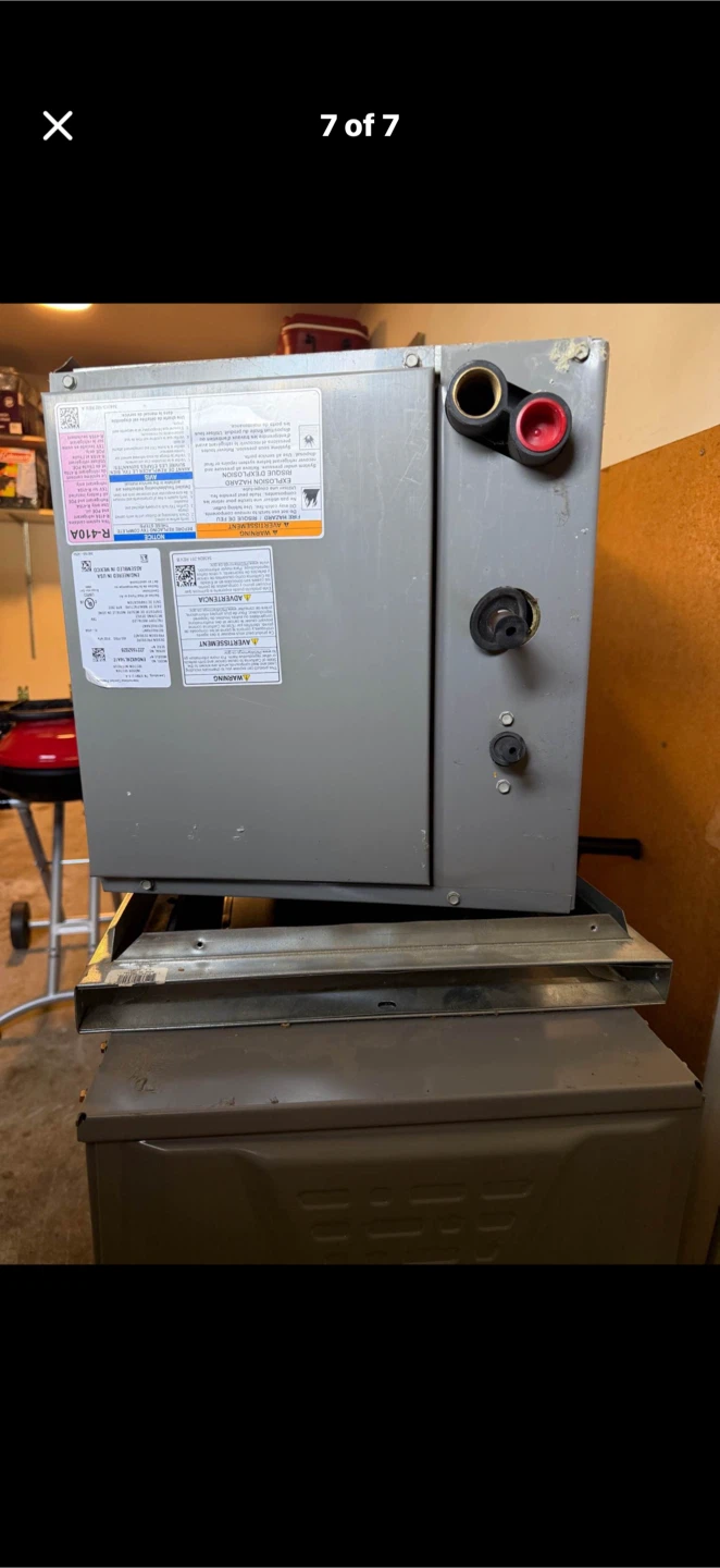 New furnace and coil. Coil has never been used and is new. - photo 4