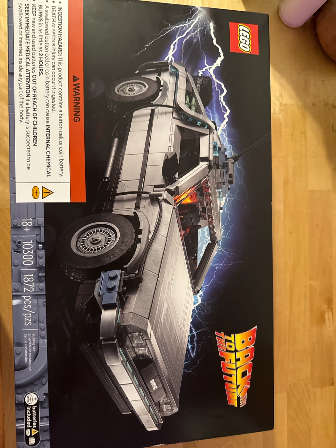 LEGO Back to the Future DeLorean Time Machine Set 10300