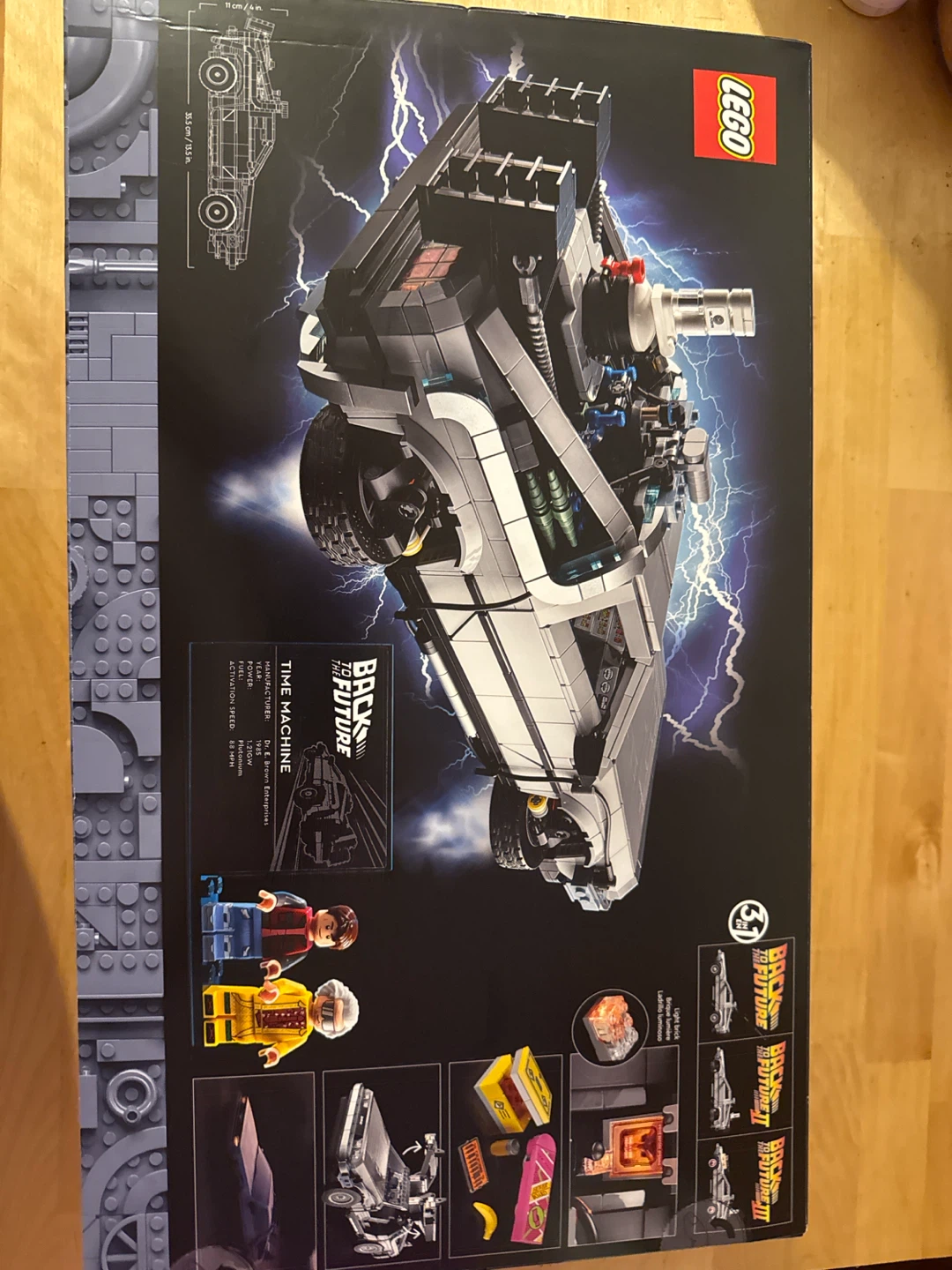 LEGO Back to the Future DeLorean Time Machine Set 10300 - photo 2