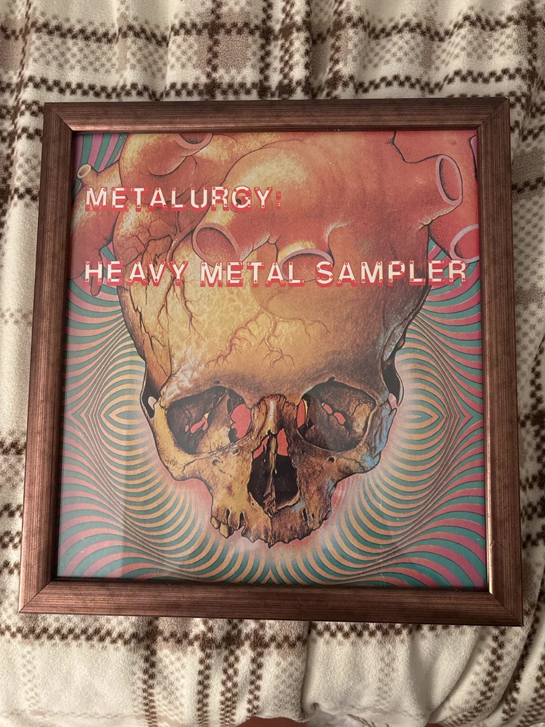 Metallurgy Heavy Metal Sampler, Framed Art