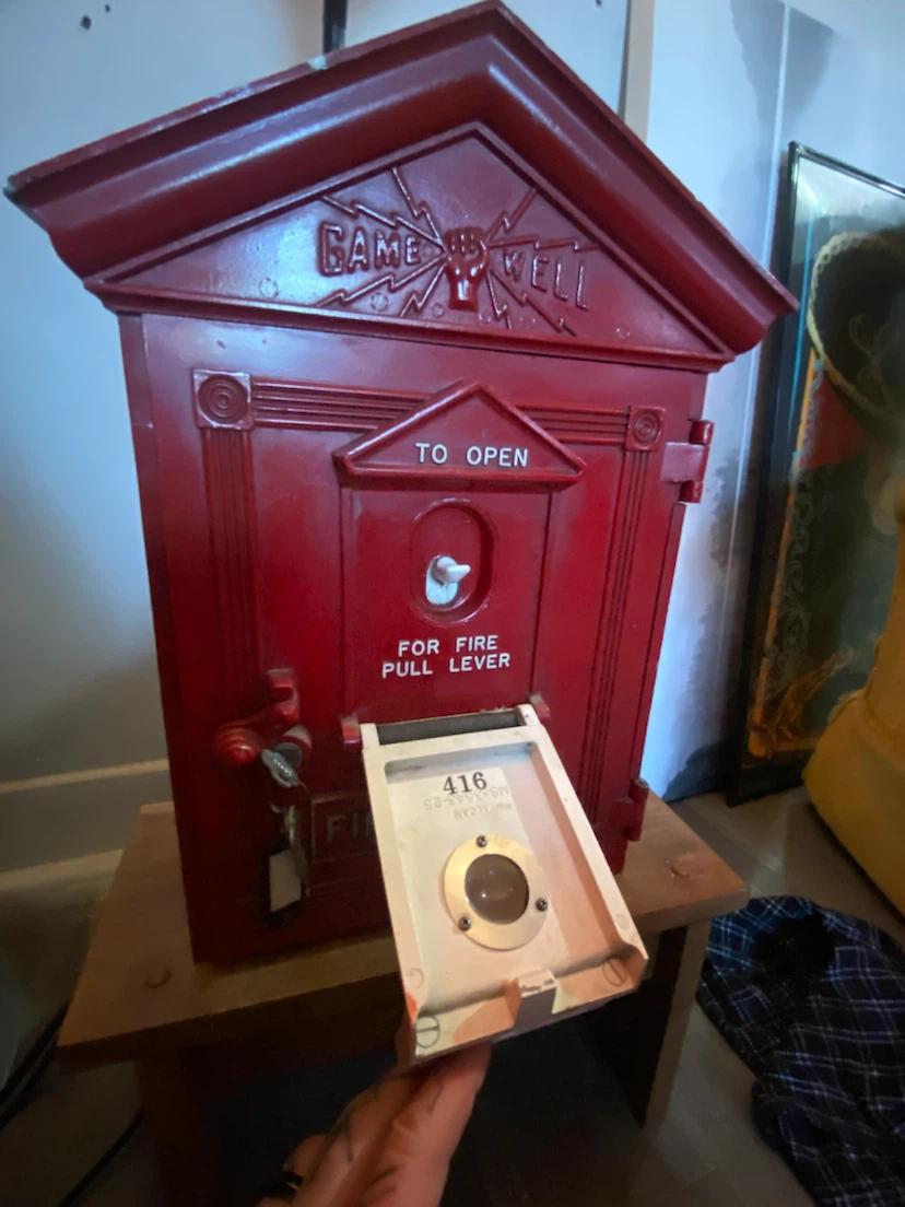 Gamewell Fire Alarm Box - photo 2