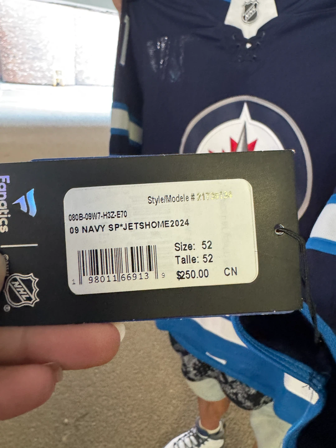 Winnipeg jets jersey - photo 3