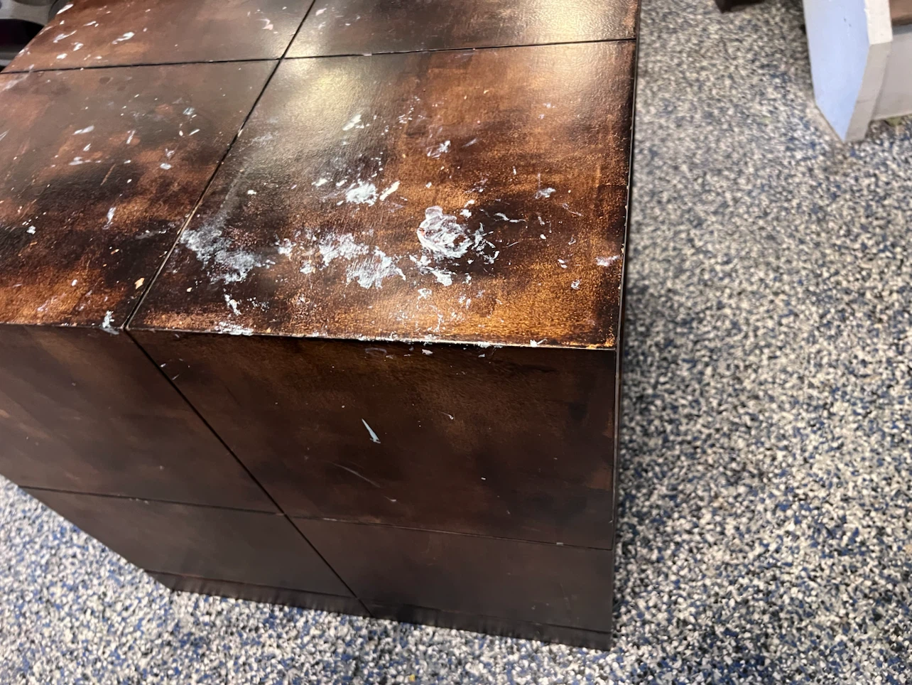End Table Nightstand with Drawer Storage - photo 3