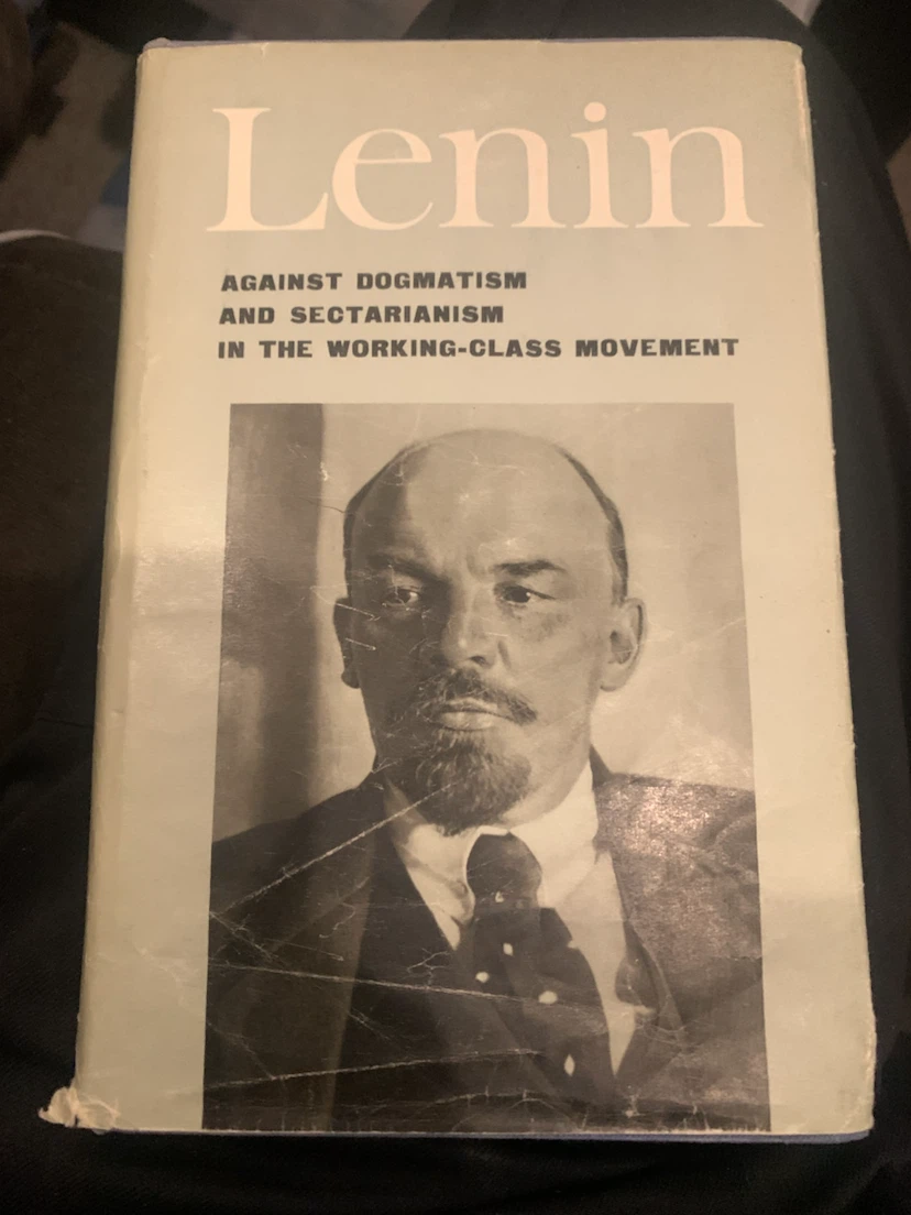 'Against Dogmatism… Working-Class Movement' 1st Print
