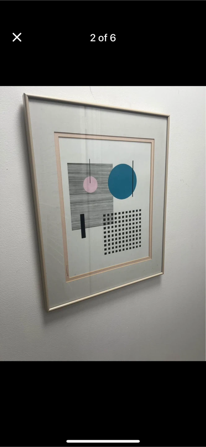 Mid Century Modern Painting - photo 2