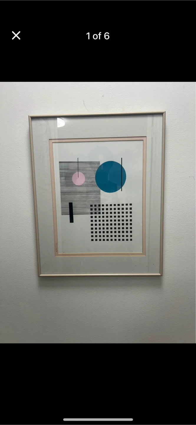 Mid Century Modern Painting