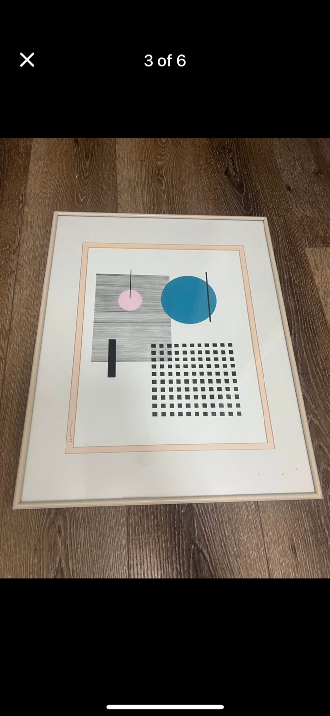 Mid Century Modern Painting - photo 3