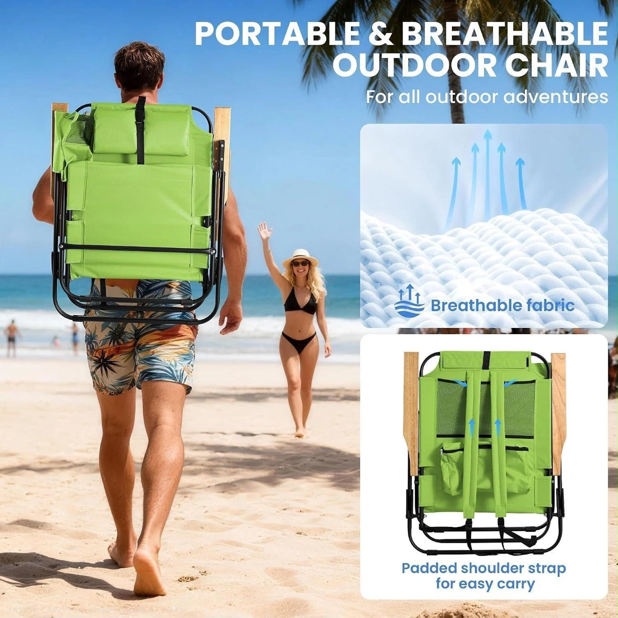 Portable Outdoor Folding Chair - photo 3
