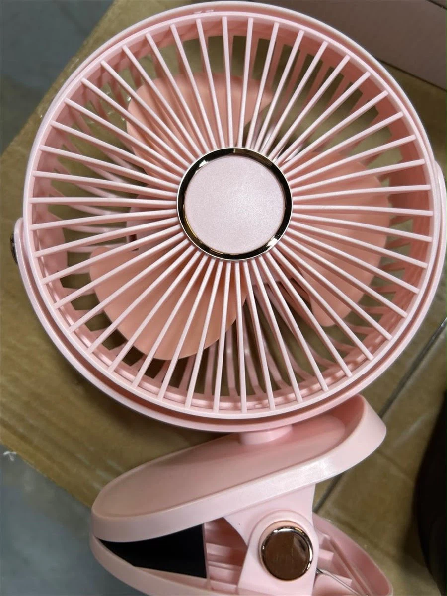 Pink Portable Clip-On Fan - photo 2