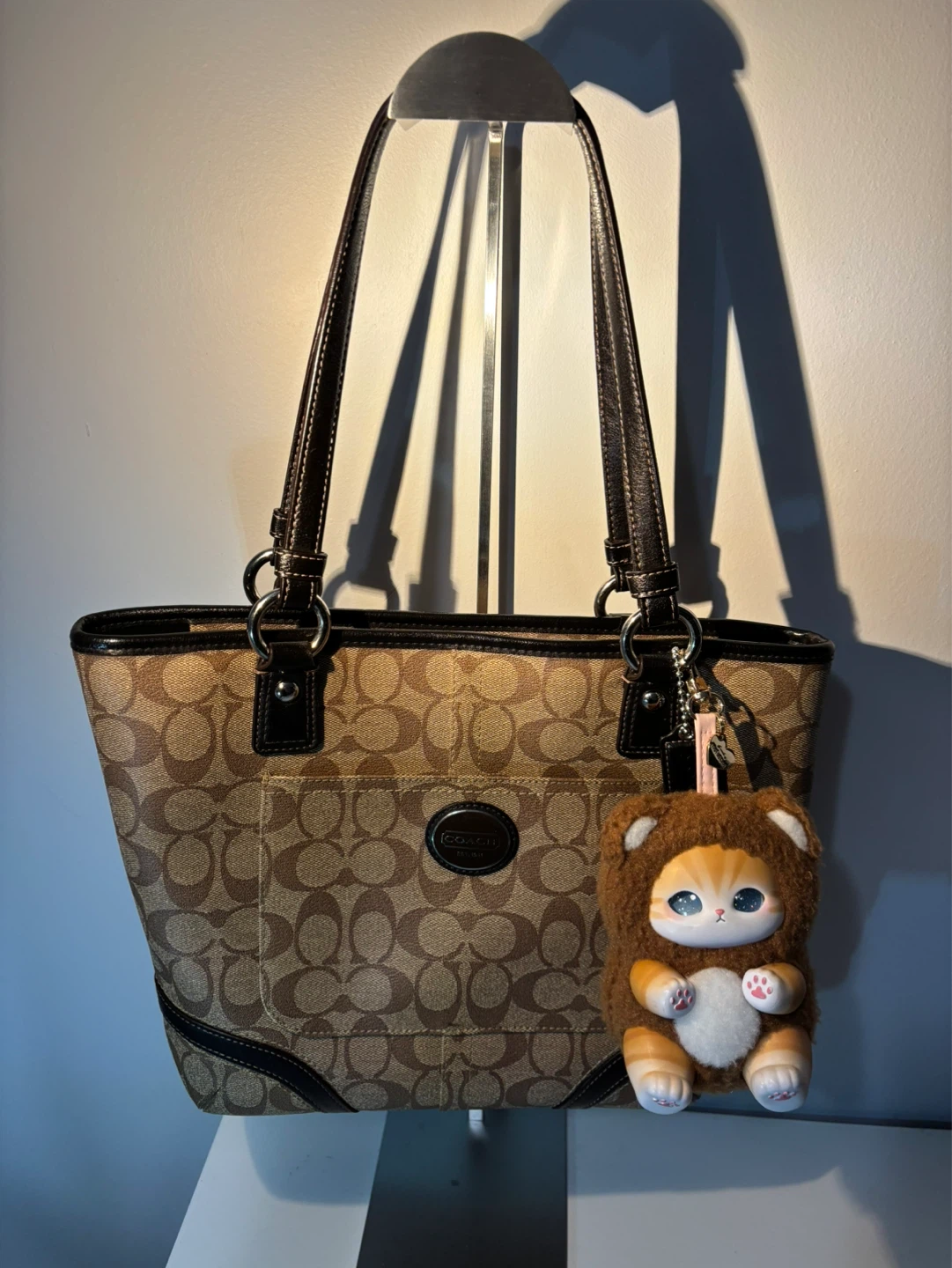 Coach Monogram Tote Bag