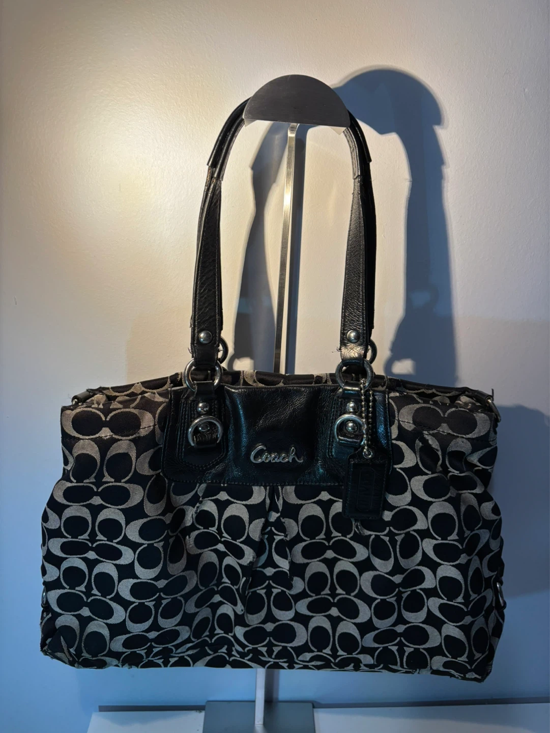 Coach Monogram Tote Bag