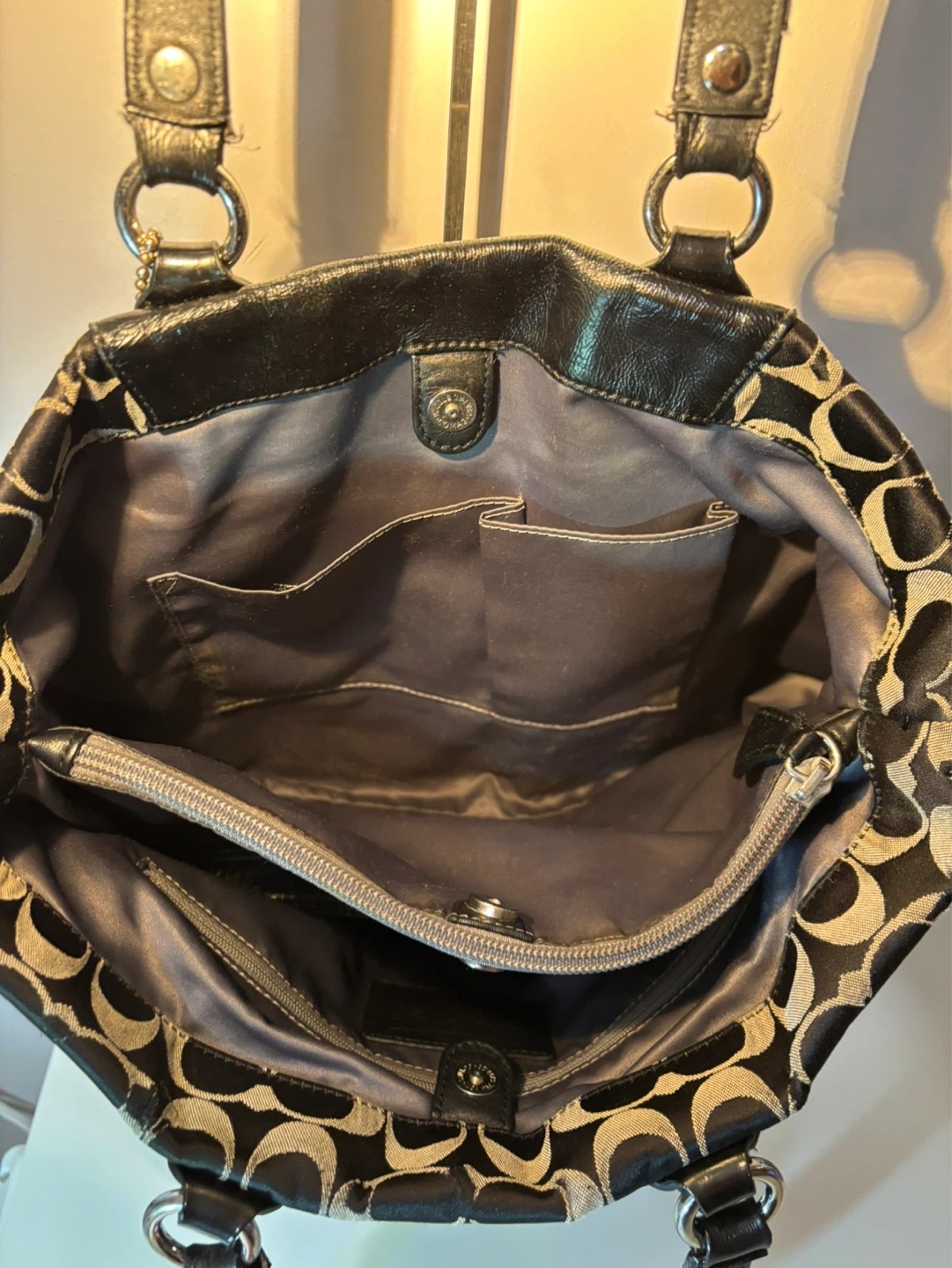 Coach Monogram Tote Bag - photo 3