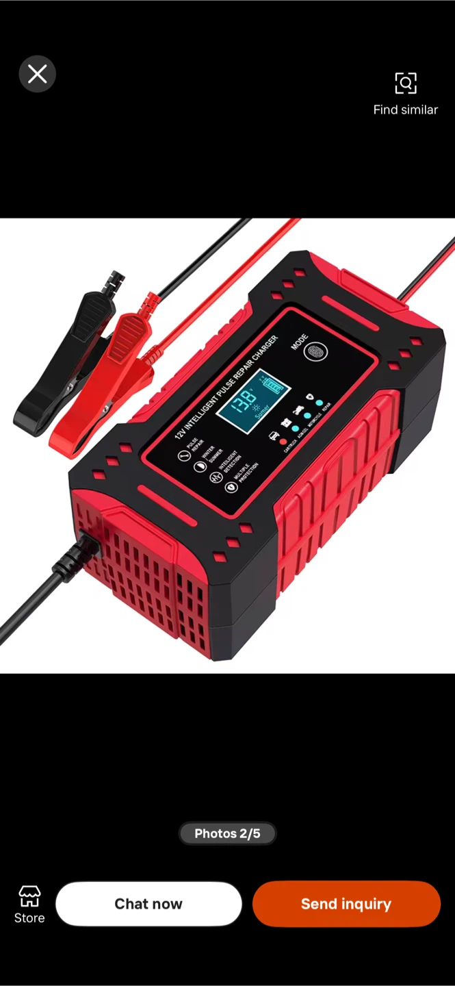 12V Intelligent Pulse Repair Smart Charger - photo 2