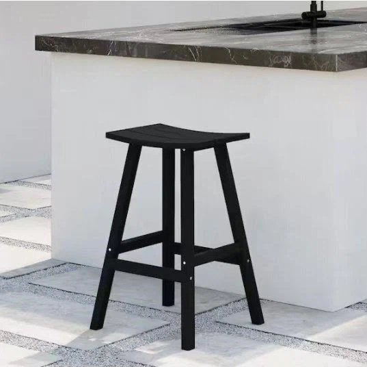 Black Bar Stool- Set of 3 - photo 4