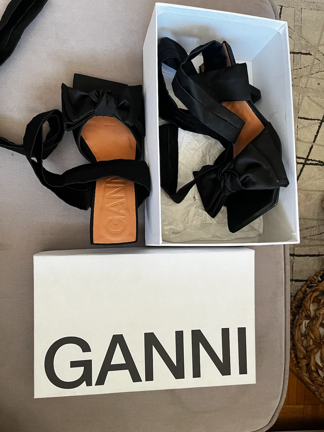 Ganni Heels Size EU 40/US9