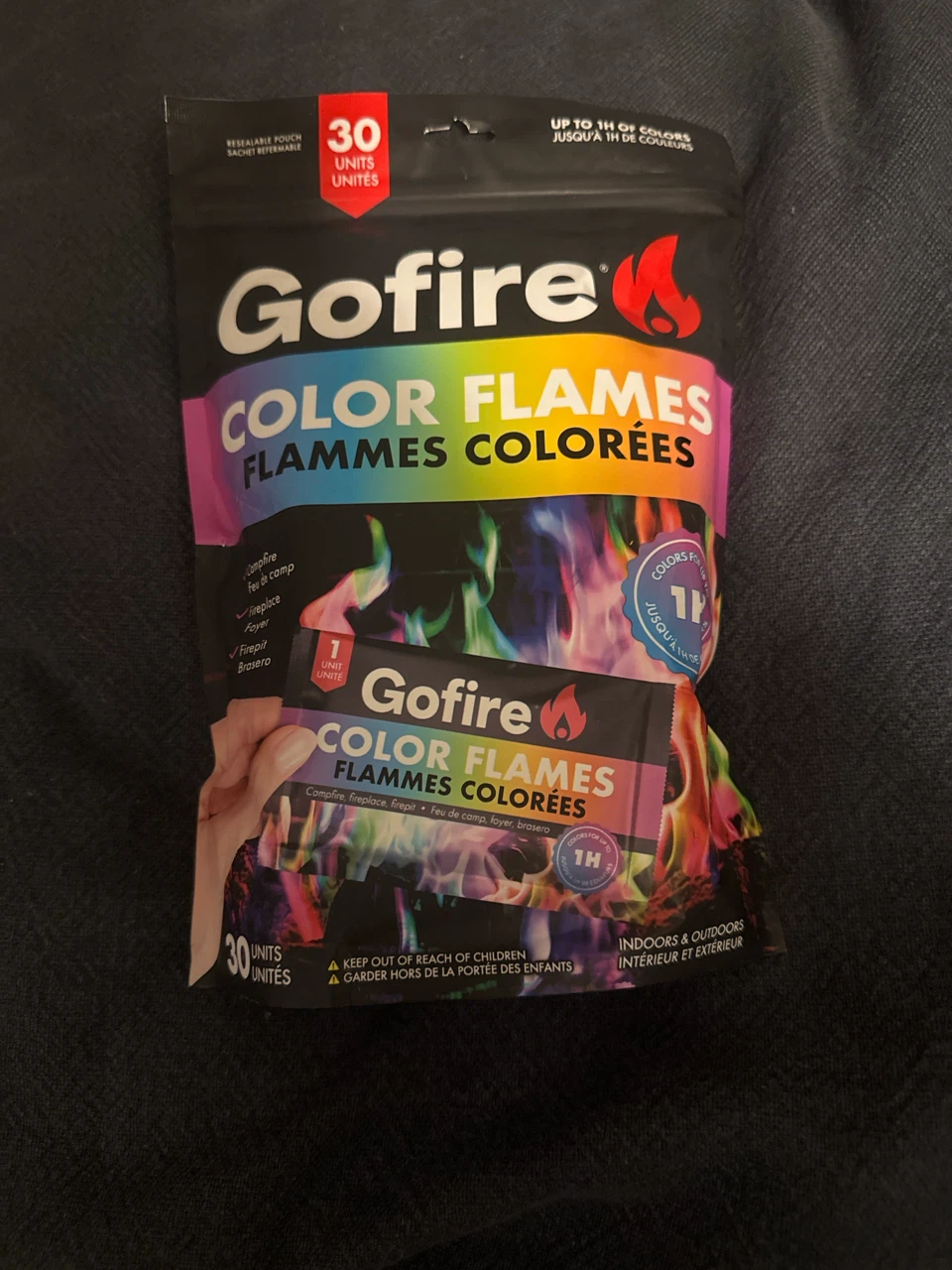 Gofire Color Flames - 30 Units