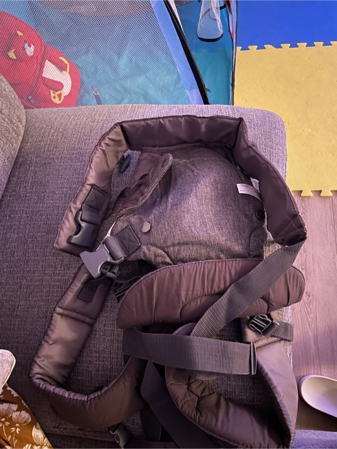 Infantino Baby Carrier Convertible Ergonomic, Gray - photo 2
