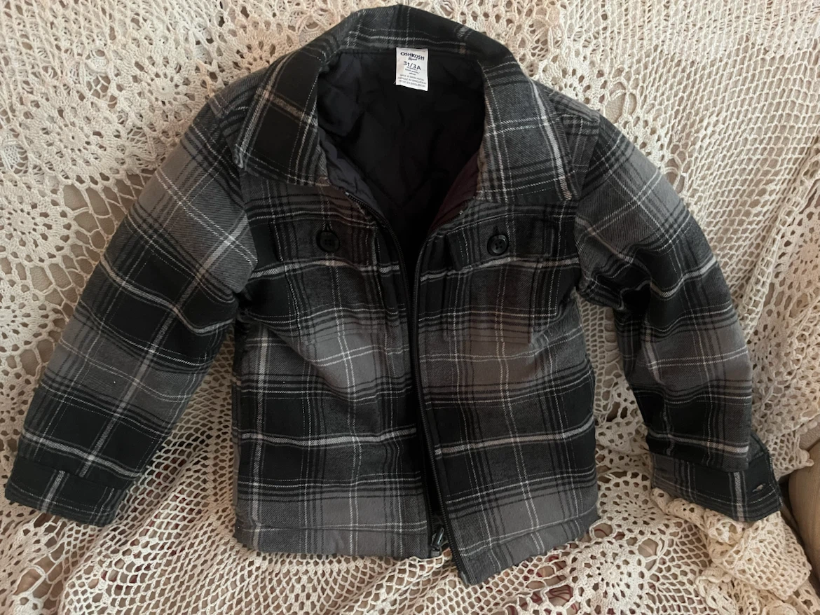 OshKosh B'gosh Plaid Jacket - 3T