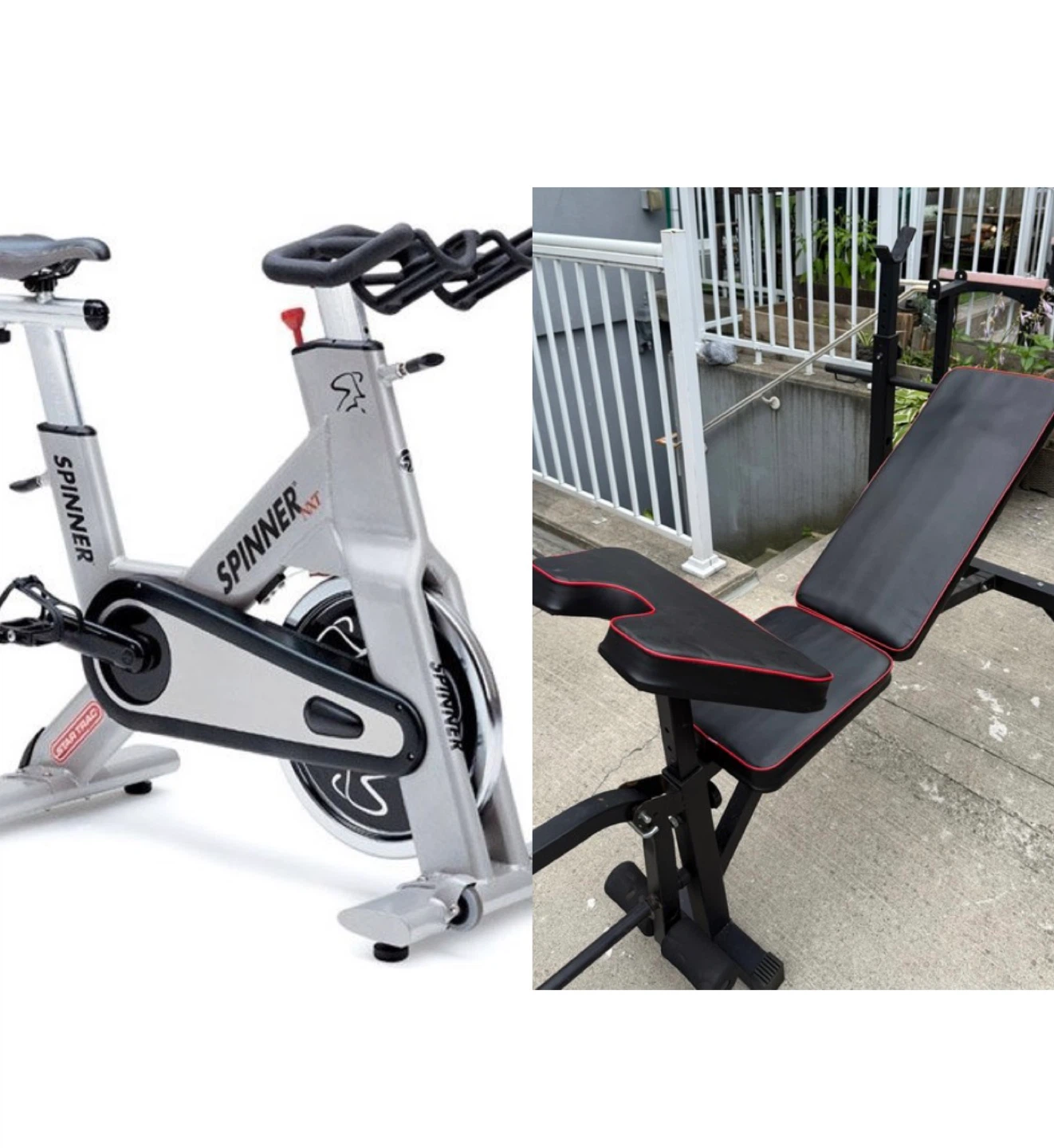 Spinner A3 XT Spin Bike & Adjustable Weight Bench