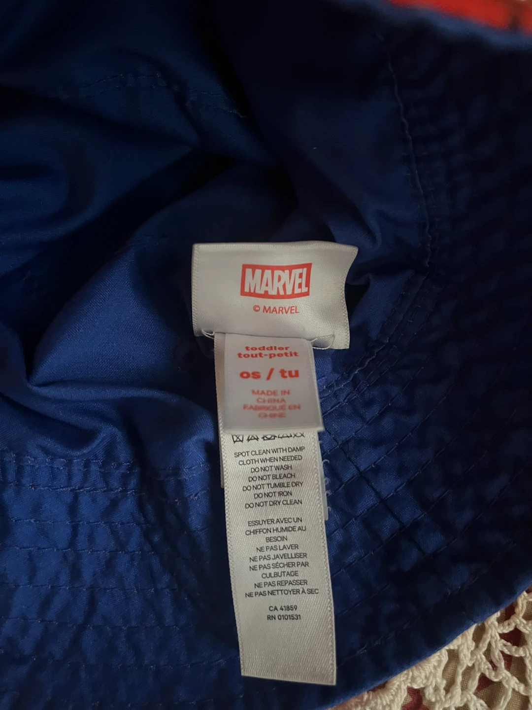 Marvel Spiderman Toddler Bucket Hat, one size - photo 3