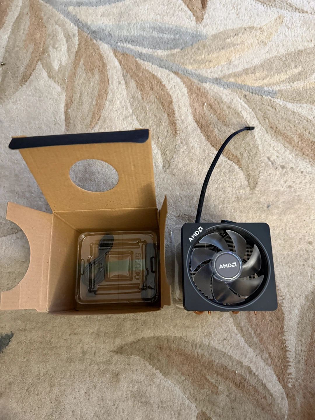 AMD Wraith Prism RGB CPU Cooler – Ryzen 7 / Ryzen 9 – AM4 / AM5