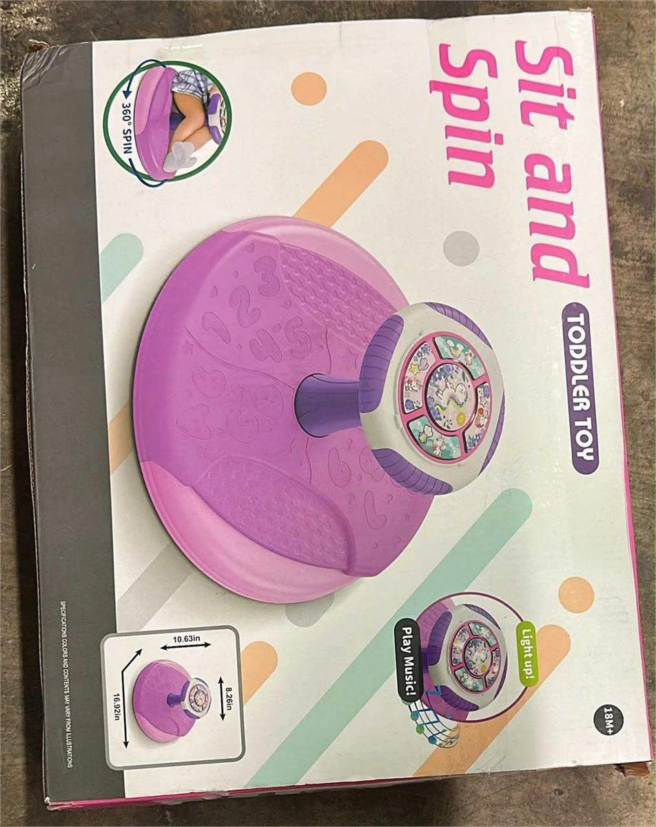 Sit and Spin Toddler Musical Toy