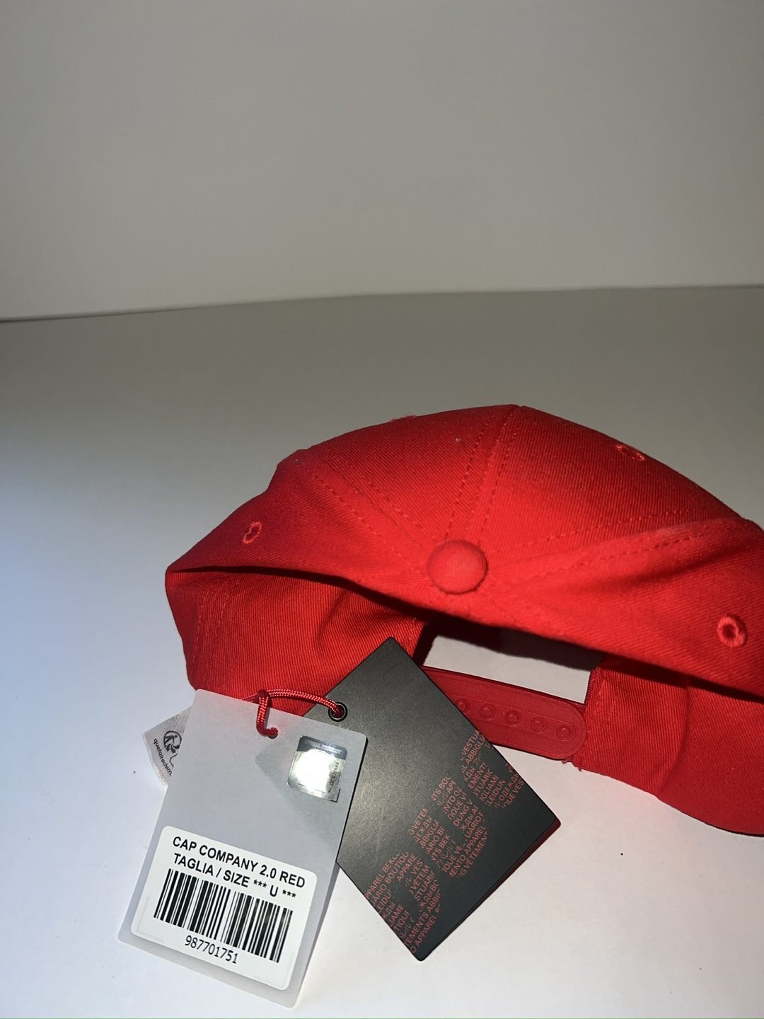 Red Ducati Baseball Cap - photo 5