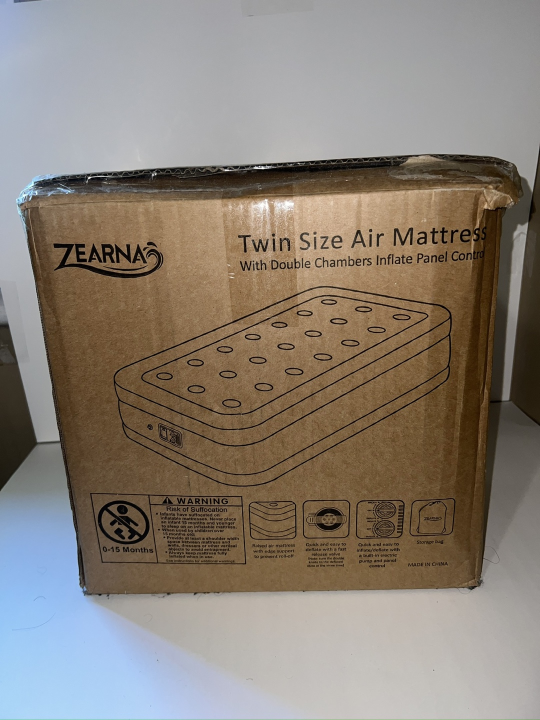 ZEARNA Twin Size Air Mattress
