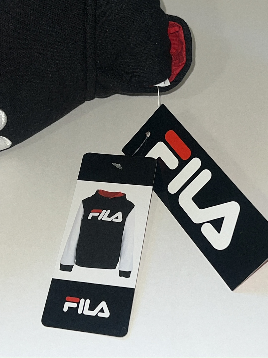 Fila Hoodie - Black/White - Size L/G 10/12 - photo 4