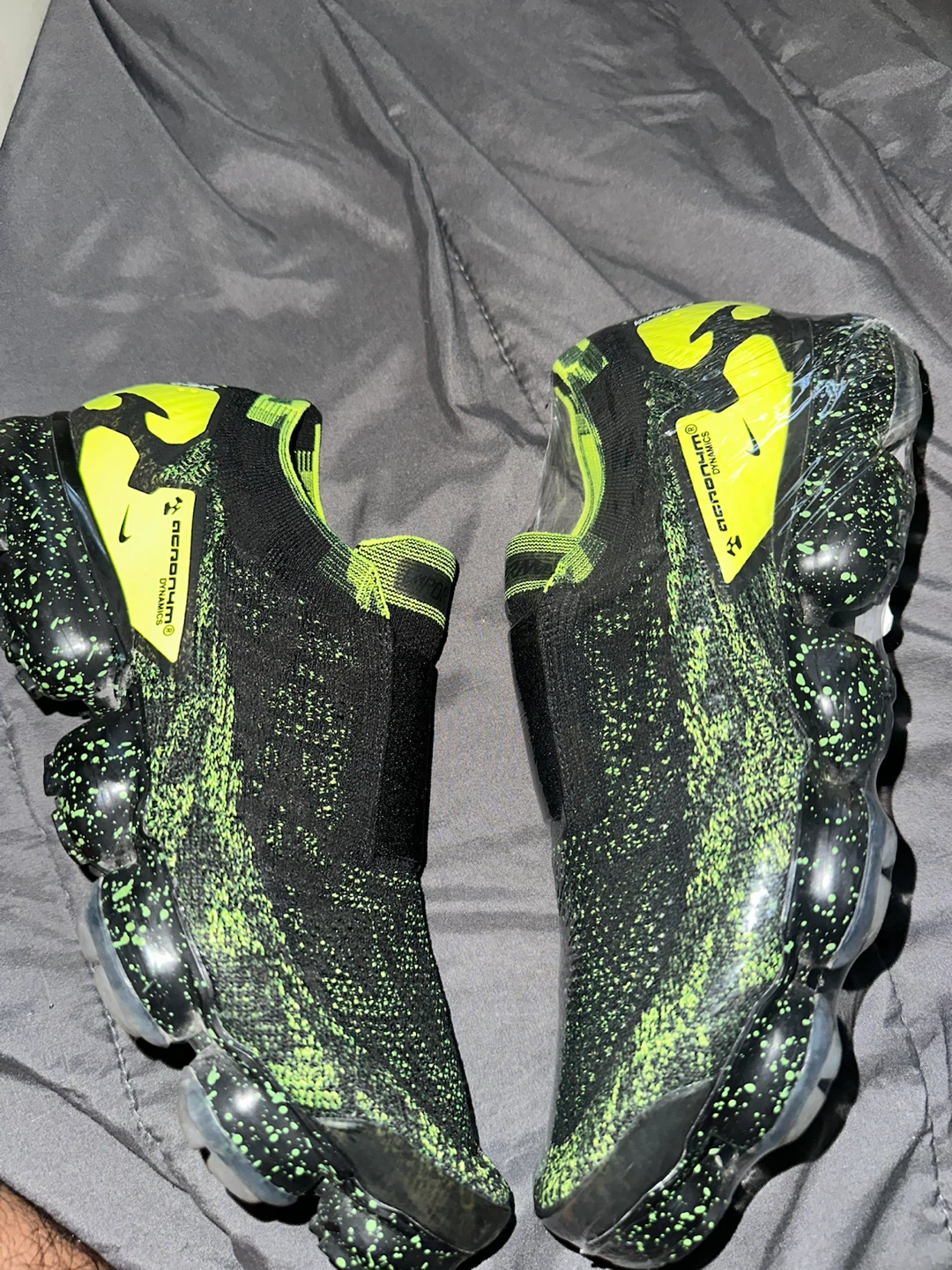 Nike Air VaporMax Moc 2 ACRNM Black/Volt Sz 9.5