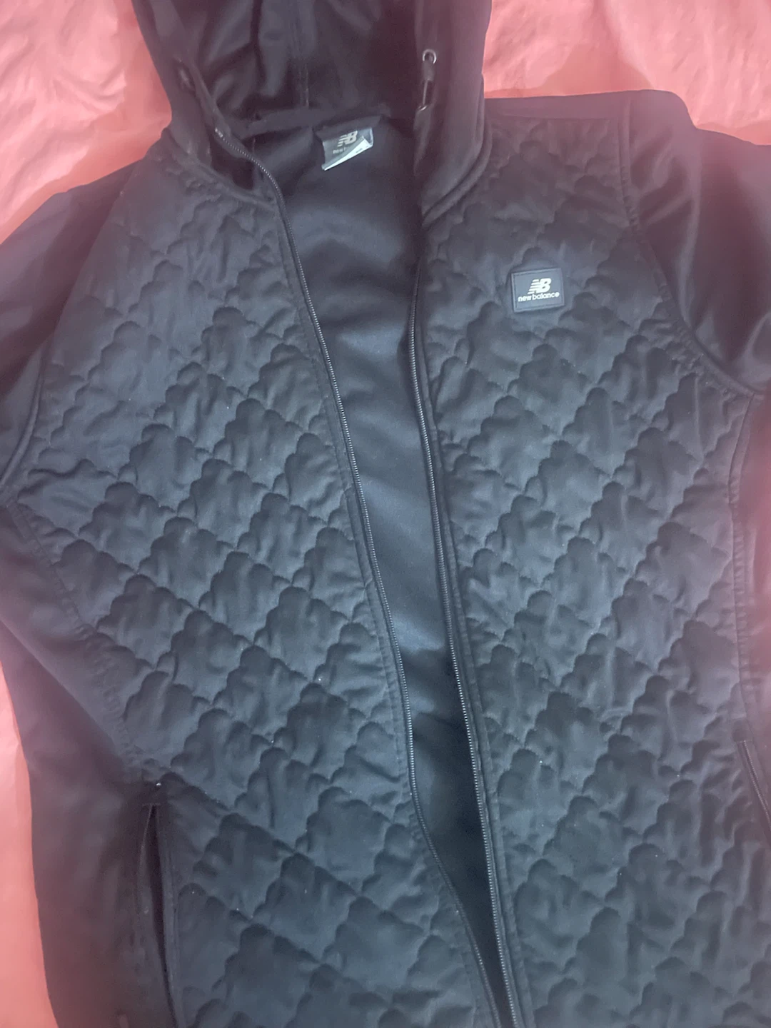 New Balance Quilted Hooded Jacket