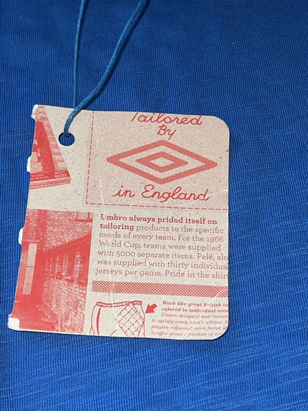 Umbro England Sportswear Short Sleeve Shirt XL Blue - photo 4