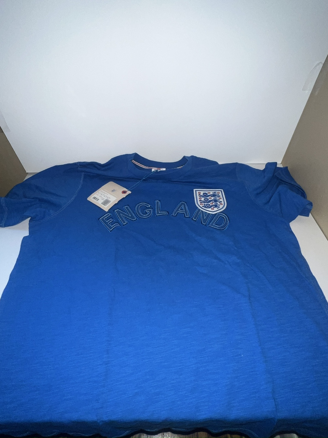 Umbro England Sportswear Short Sleeve Shirt XL Blue