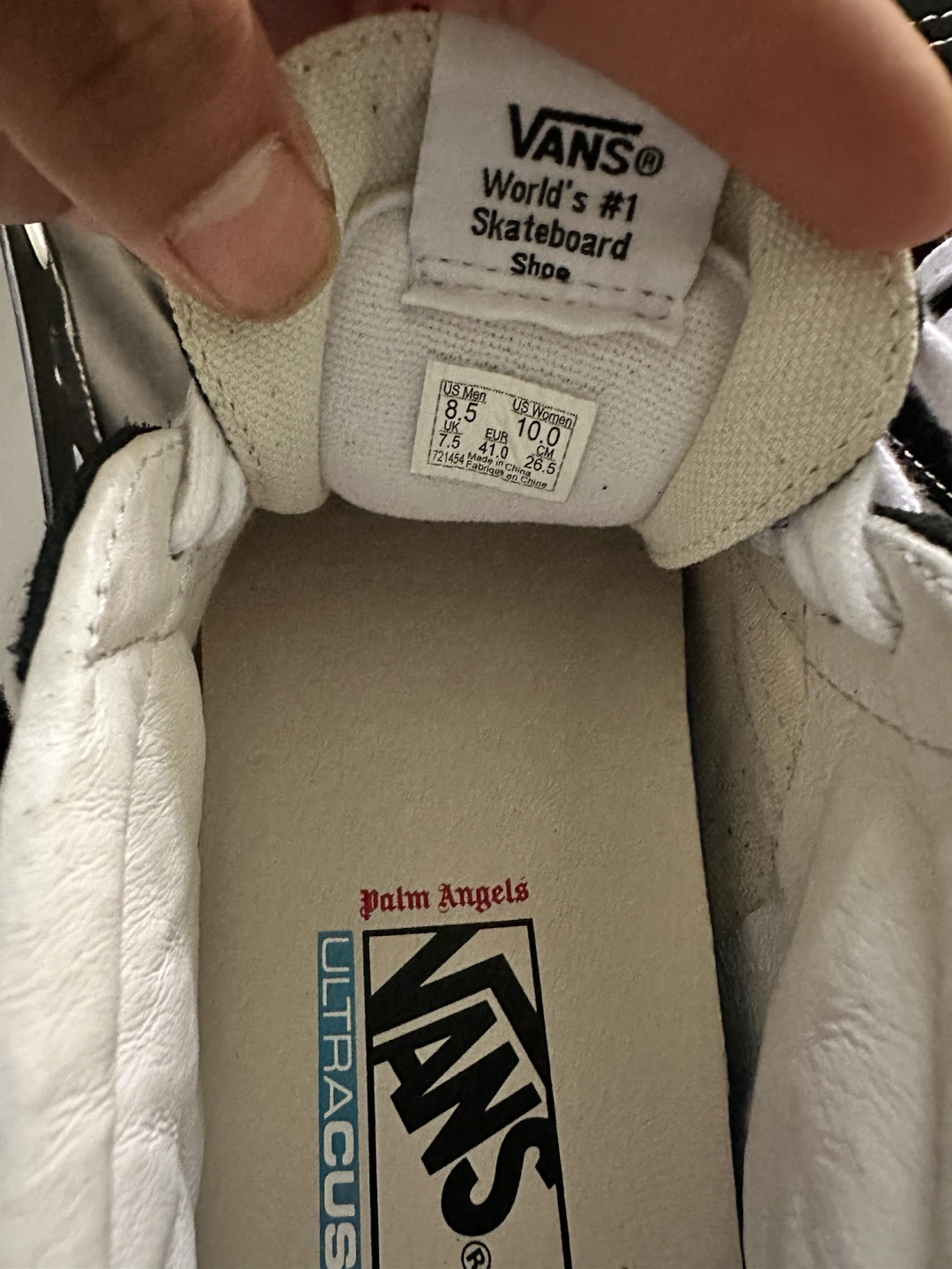Vans x Palm Angels Sk8-Hi Mid Top Sneakers - photo 5