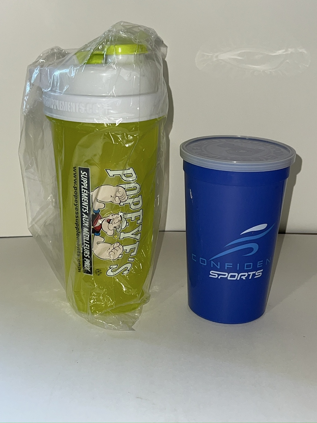 Popeye's & Confident Sports Shaker Bottles - photo 4
