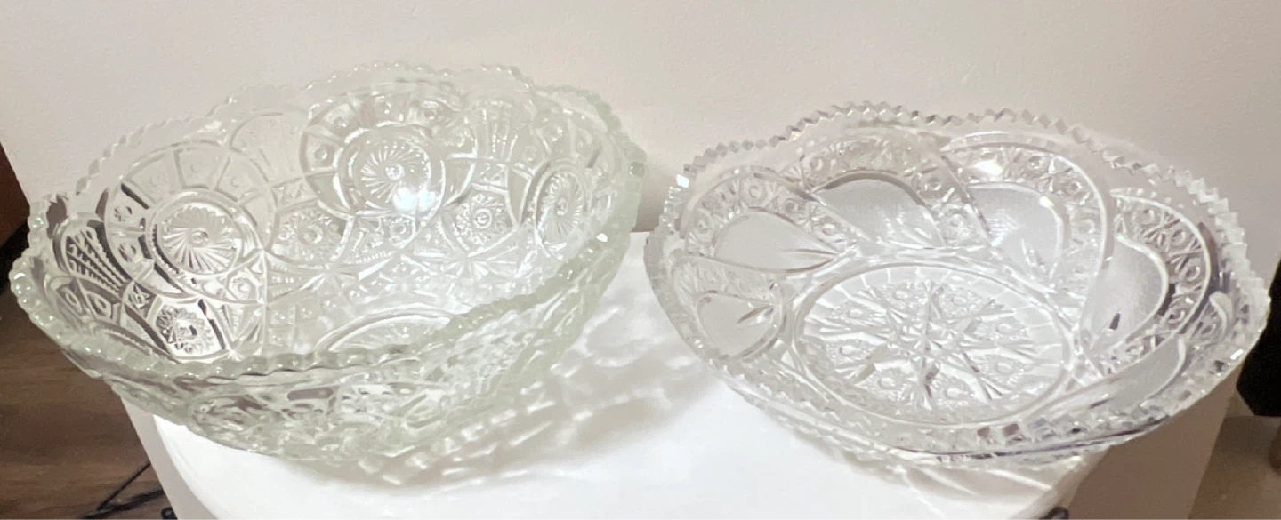 Vintage 12.5" Serving Bowls (Lot of 2) - photo 2